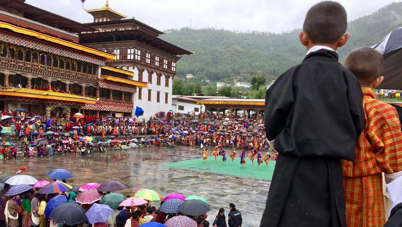 Thimphu tshechu, festival, bhutan