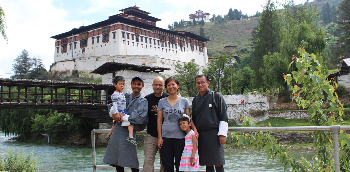 Rinpung dzong, paro, bhutan